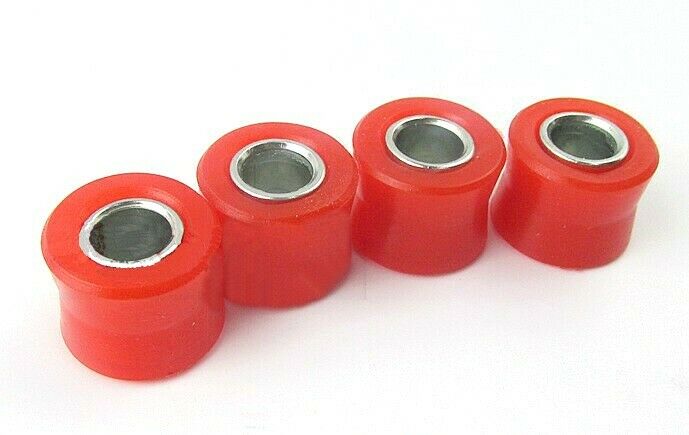 4pc Motorcycle Bike rear 10MM shock absorber bush X Pack of Rear Bush-V