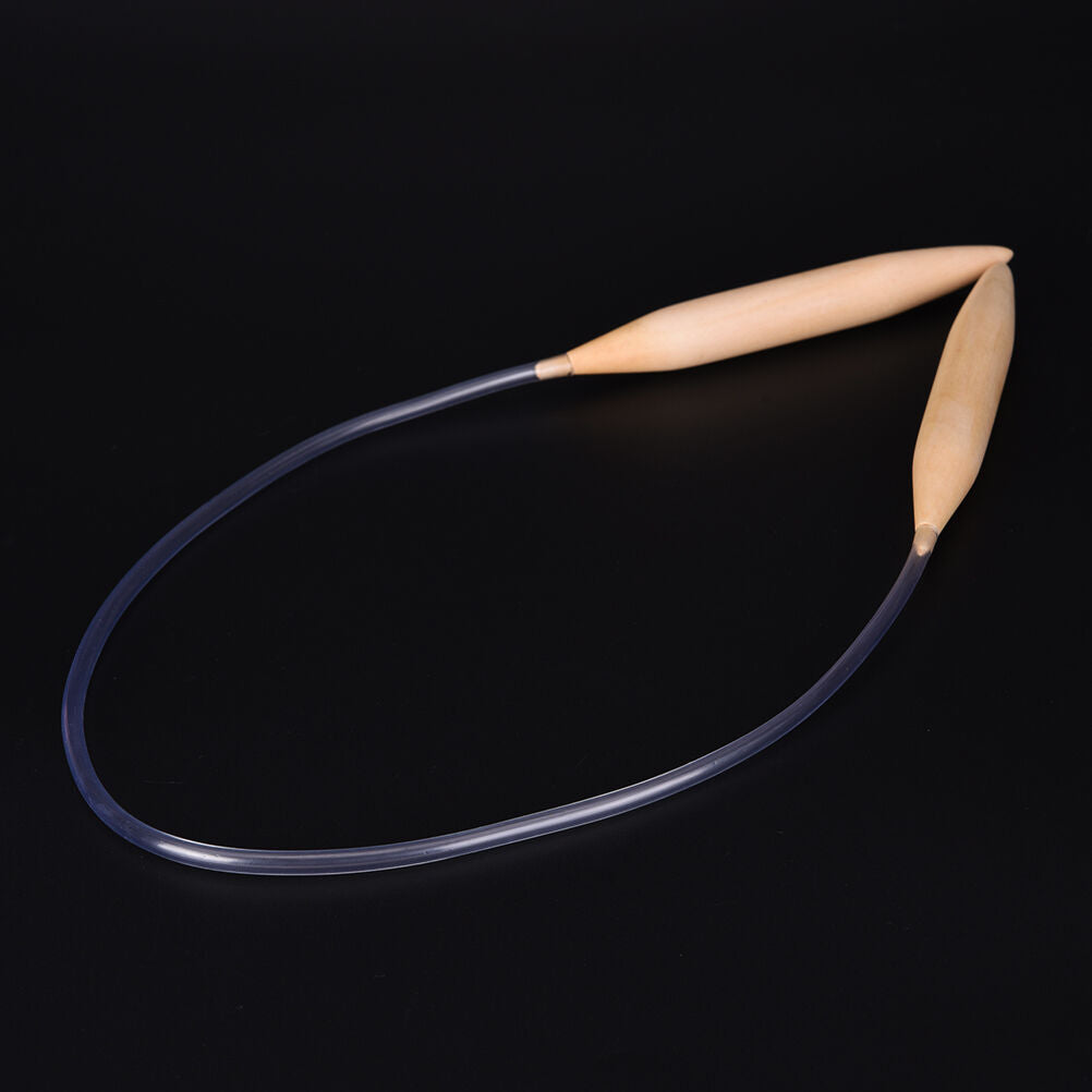Bamboo Fixed Circular Knitting Needle Pin 32" 80cm Length 20mm Size  `jJC.l8
