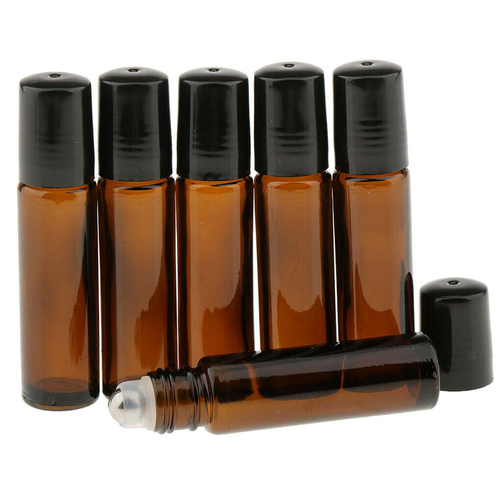 Set of 3 10ml Empty Travel Bottles Tubes Containers for Oils Aromatherapy