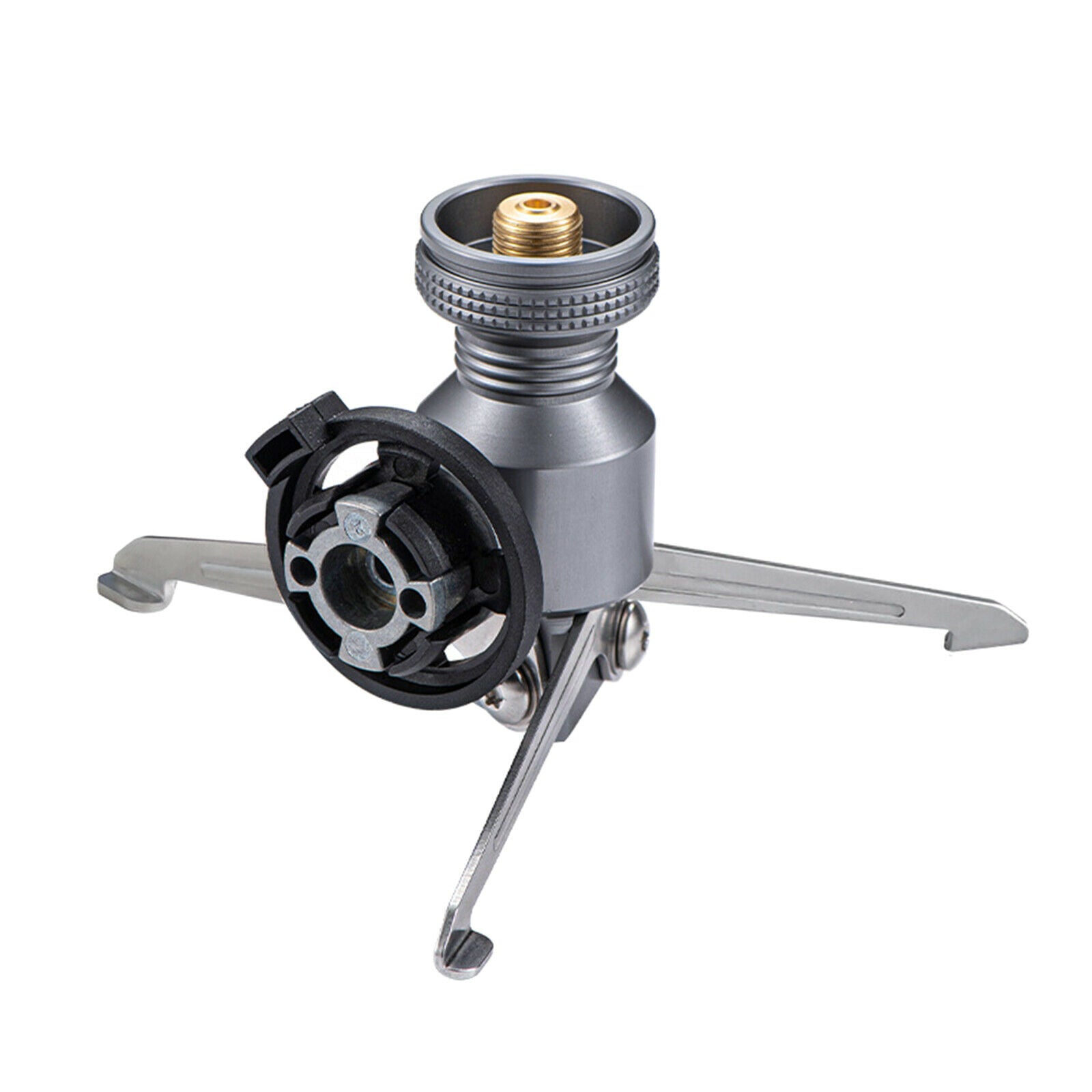 Campact Gas Canister Adapter Convert Collapsible Camping Picnic BBQ Cookout