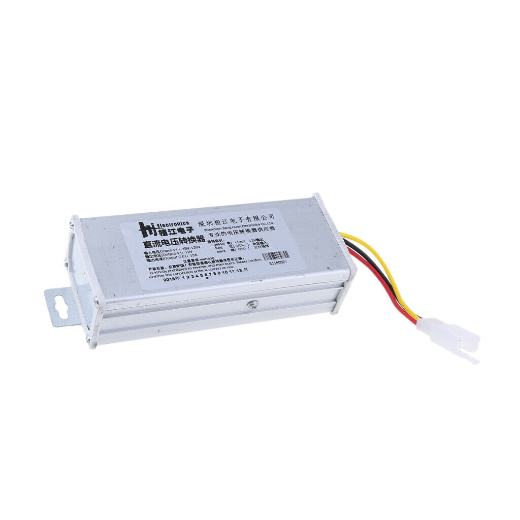 48V-120V to 12V 15A Electromobile DC to DC Power Buck Converter Regulator