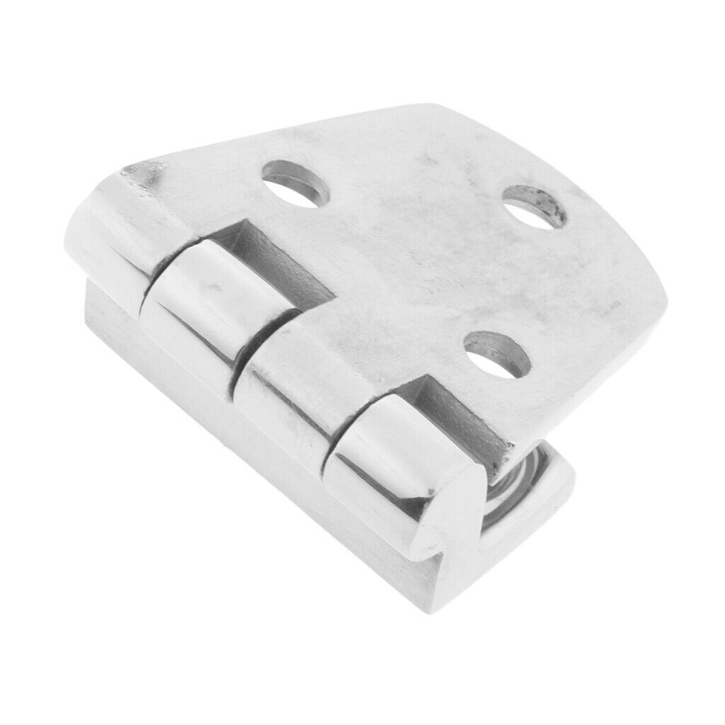 54 x 37mm Flush Hinges 316 Stainless Steel Polished for Boat Marine Door