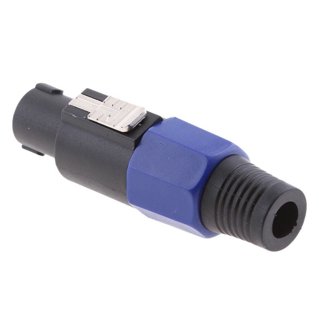 5 Pieces Professional 4-Pin Male Speaker Connector   Speaker Plug