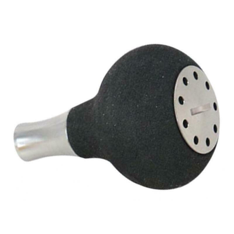 2x Red+Gray Fishing Reel Handle Knob Handle Grip Modification Power Knob