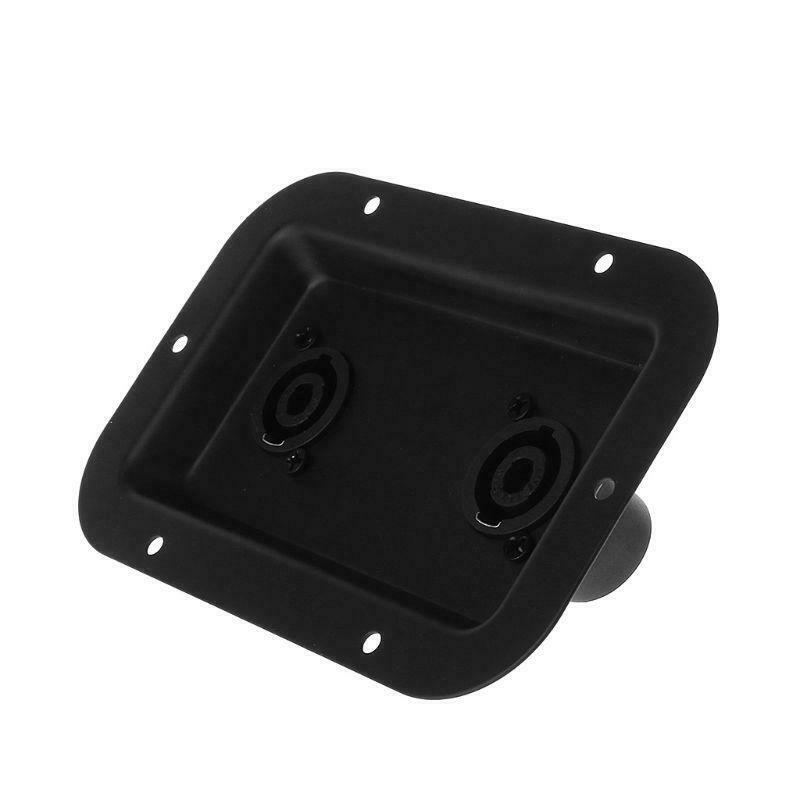 Jack Plate Socket Junction Box Clip Guitar Dual Large for SpeakOn PA Speaker