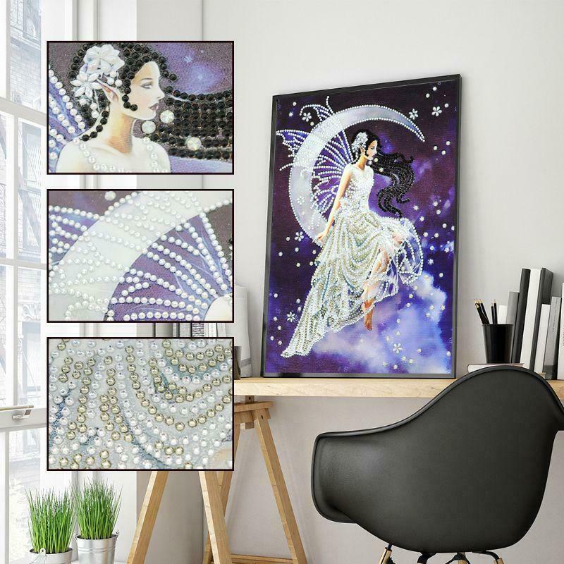 Winged Fairy 5D Special Diamond Painting Embroidery DIY Rhinestone Cross Stitch