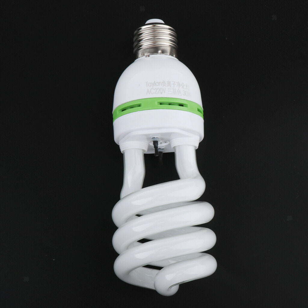 2x E27 Bulbs Photography Spiral Light Bulb For Home Bedroom Shop Street