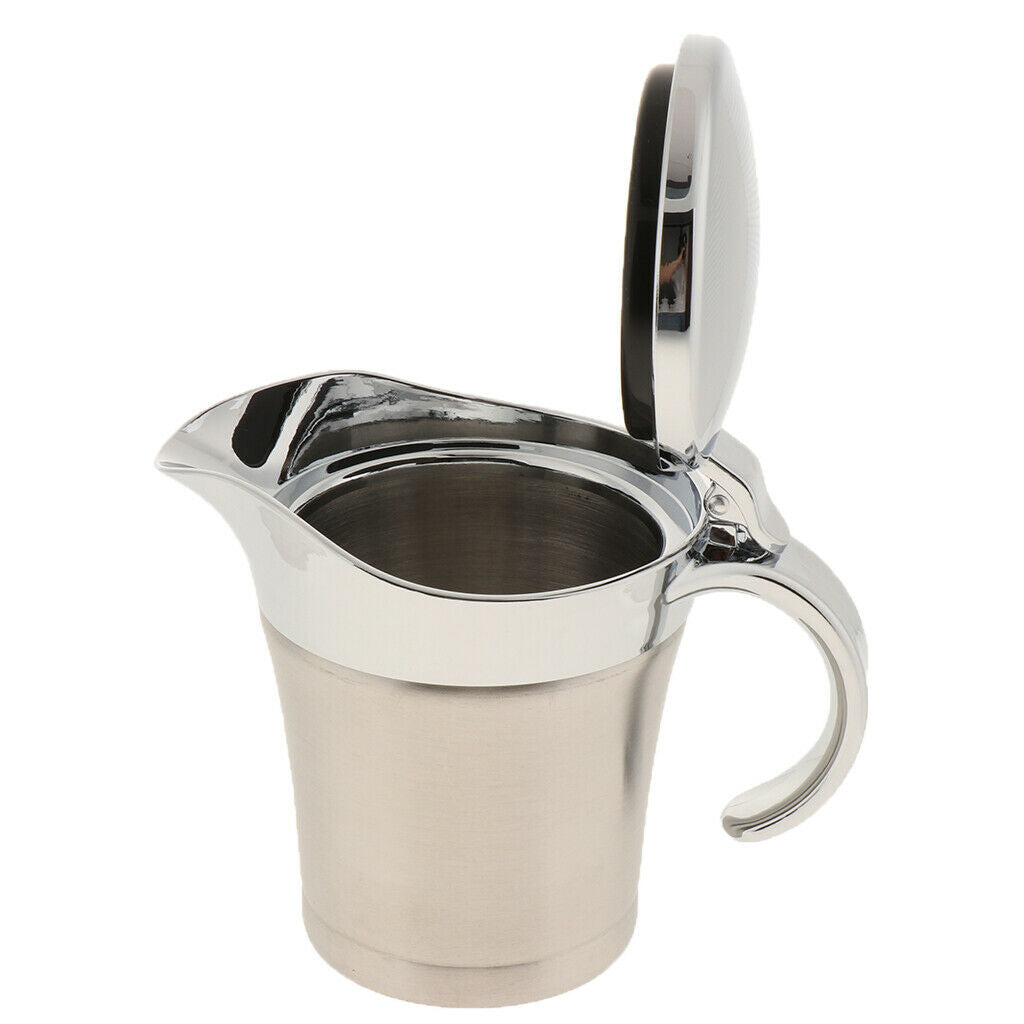 304 Stainless Steel Juice Steak Sauce Bottle Double Thermal Preservation