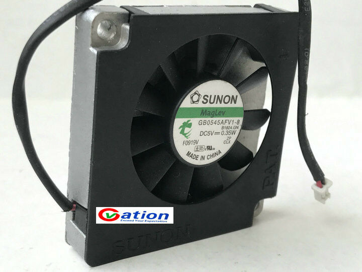 For SUNON GB0545AFV1-8 Laptop cooling fan DC5V 0.35W 45*45*9.3mm 2wire