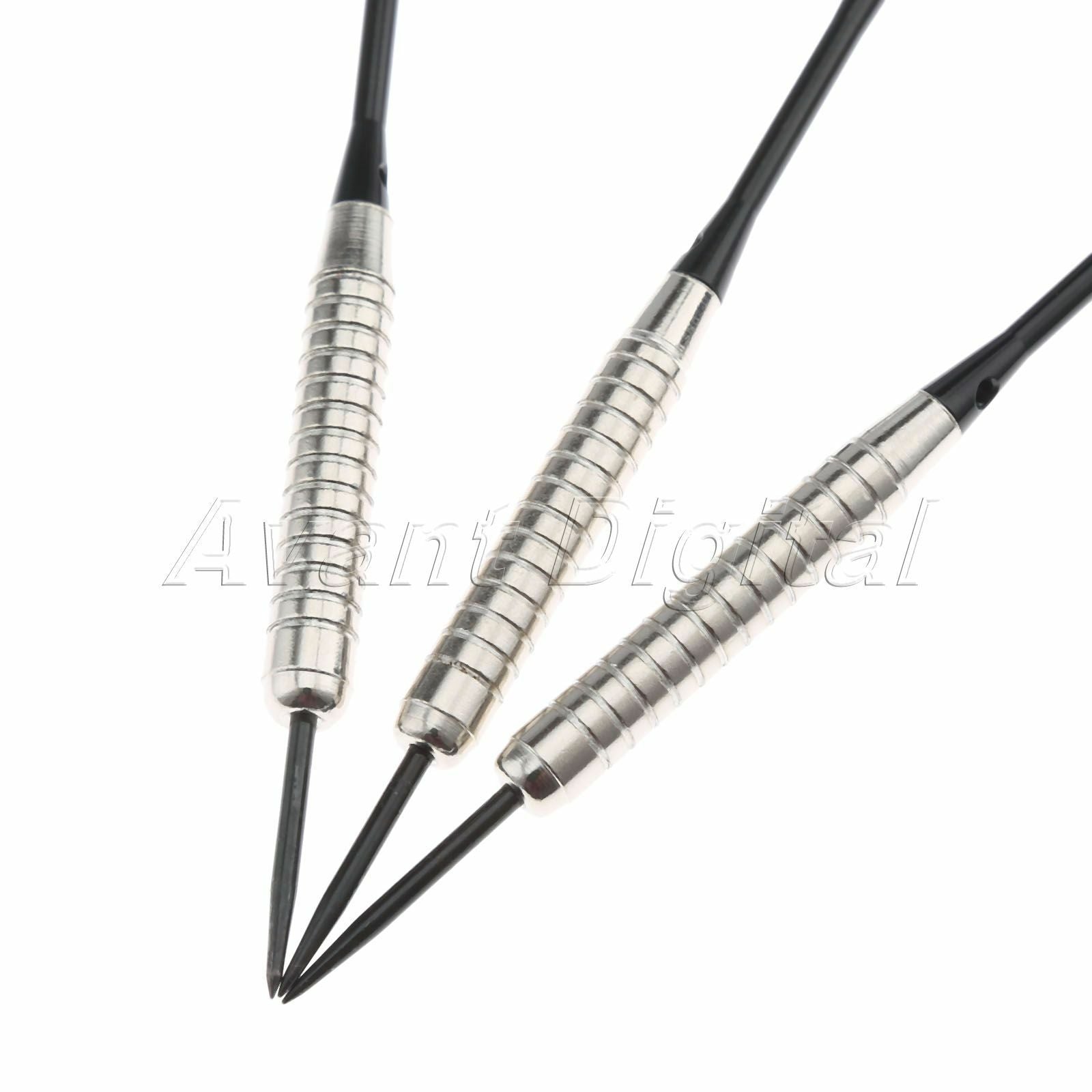 3×Great Standard Steel Tip Darts & Aluminium Shafts High Quality Dart Flight