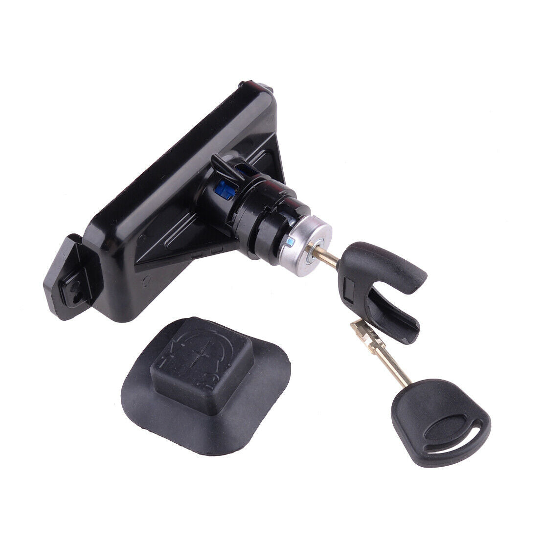 Hood Bonnet Lock Latch With Key Black Fit For Ford Transit MK7 2006-16