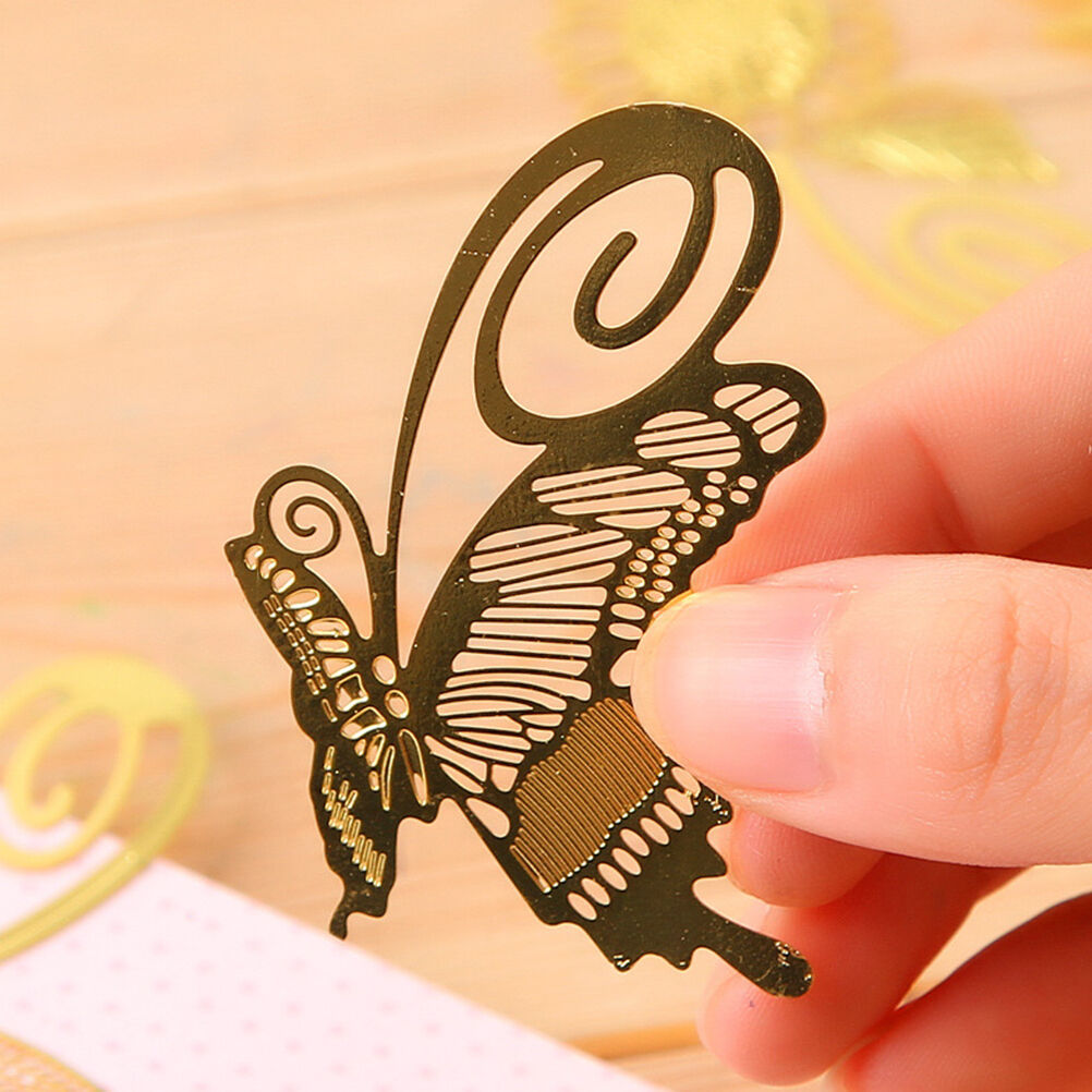 Note Metal Animal Bookmark Novelty Ducument Book Marker Label Statione.l8
