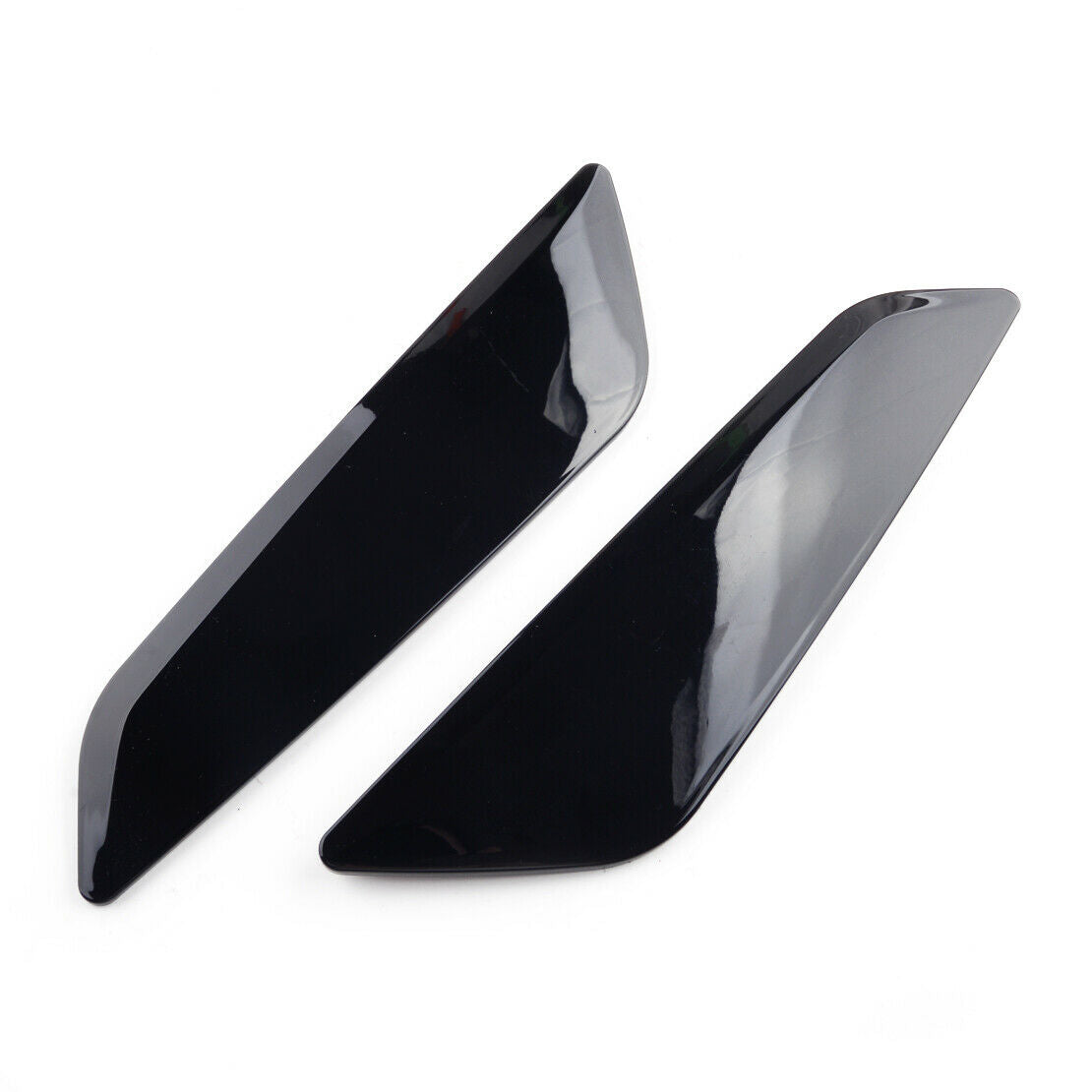 Pair Gloss Black Side Fender Air Vent Cover Trim Fit For BMW 5 Series G30