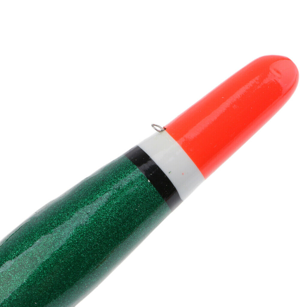 20x Paulownia Wooden Buoy Bright Color High Sensitivity Fishing Carp Fish
