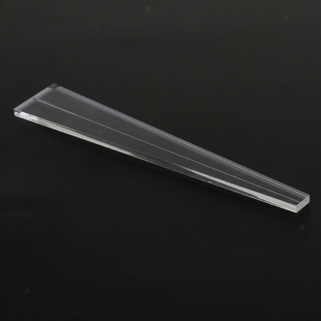 1 Piece Trapezoidal Acrylic Template for Acoustic Guitar Rulers