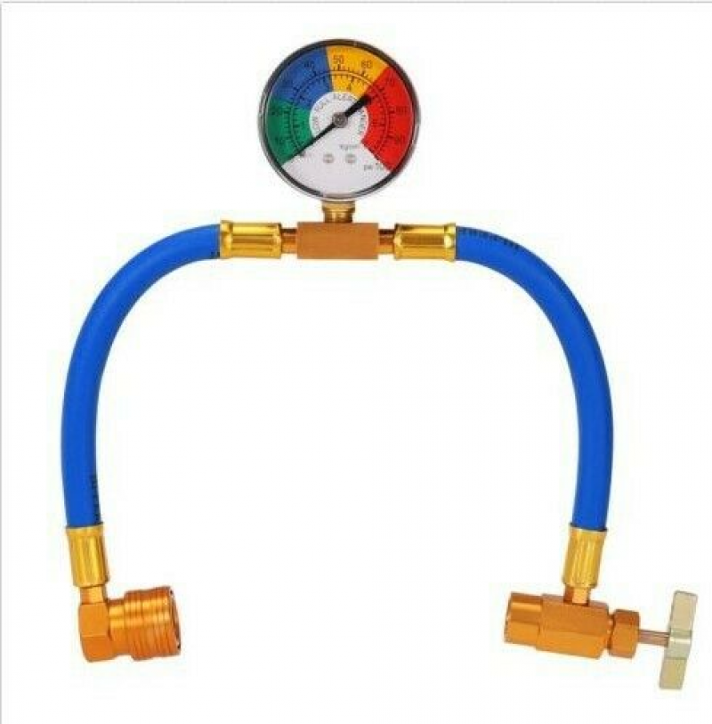 R134A Ac Manifold Vacuum Gauge Kit Refrigeration A/c Refrigeration Automatic Kit