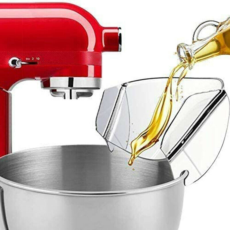 Pou Shield,Universal Pou Chute for Stainless Steel Bowl Bowl-Lift Stand MixeU9I9