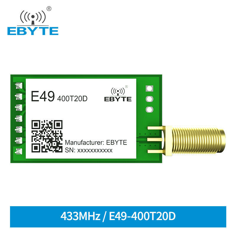 E49-400T20D 433MHz UART 20dBm 100mW TTL IoT DIP Wireless Transceiver Module