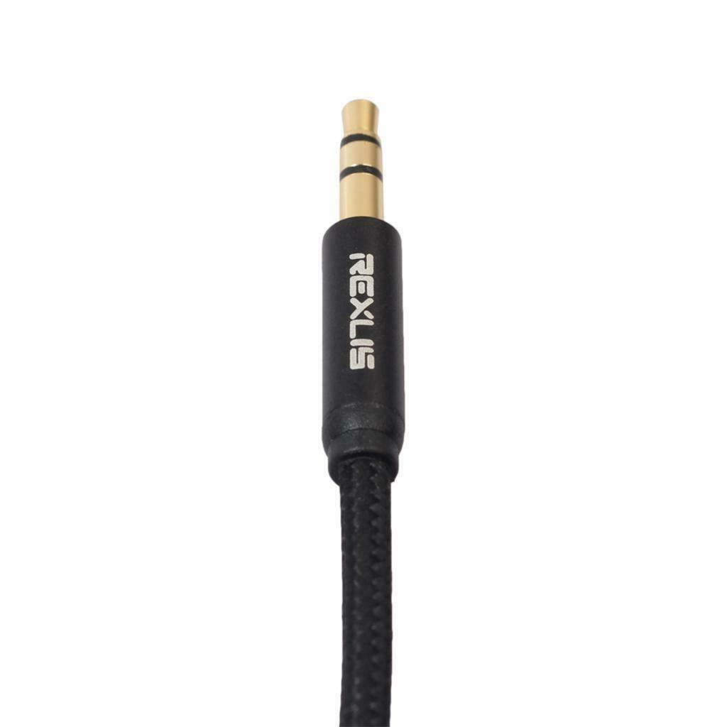 Black 50mm AUX AUX AUX AUX AUX AUX Cable Subwoofer Splitter Cable 50cm