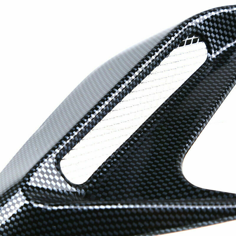 Universal CAR Decoration Air Flow Intake Scoop Hood Vent Bonnet Carbon Fiber New