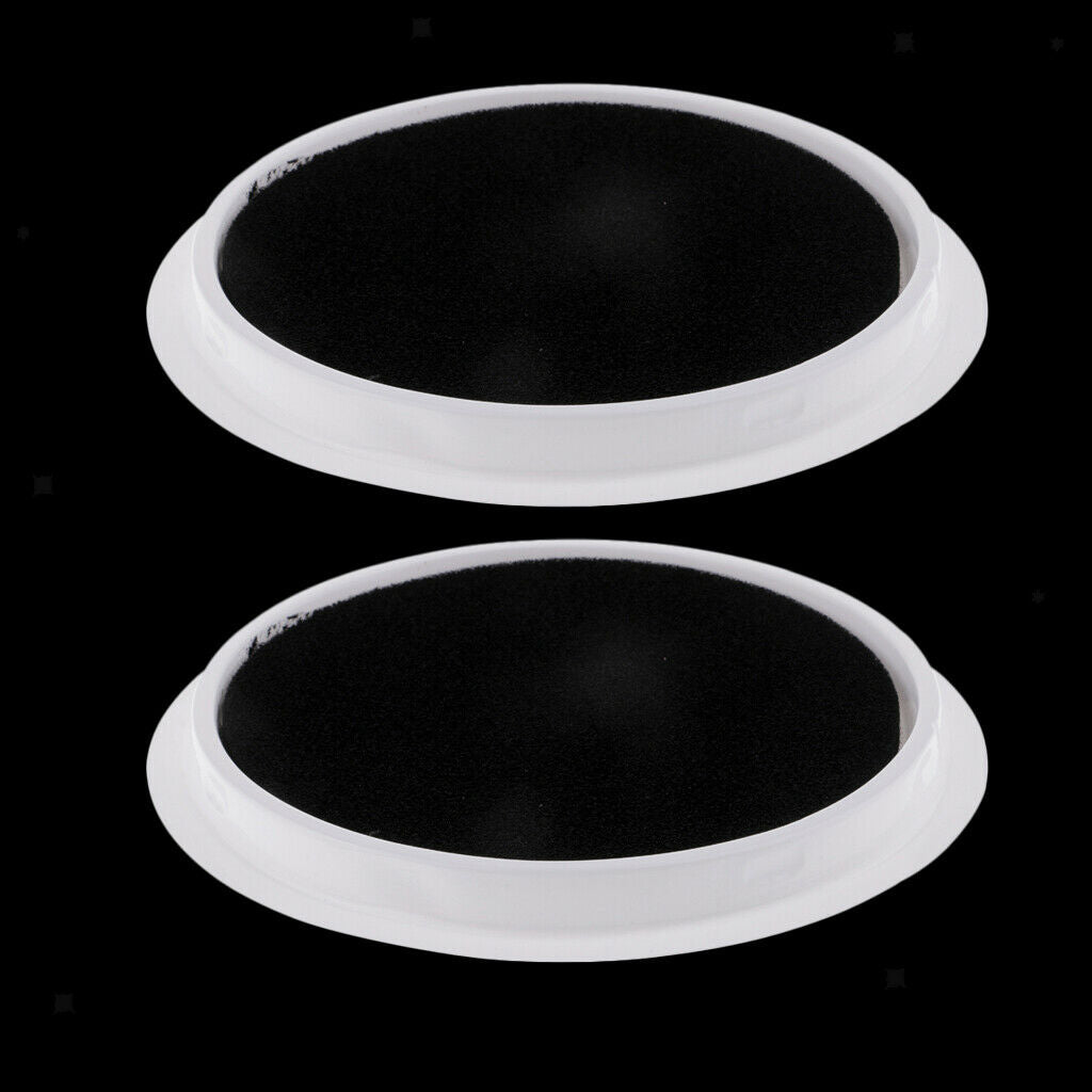 2x Large Round Ink Pad Stamp Kids Finger Painting Craft