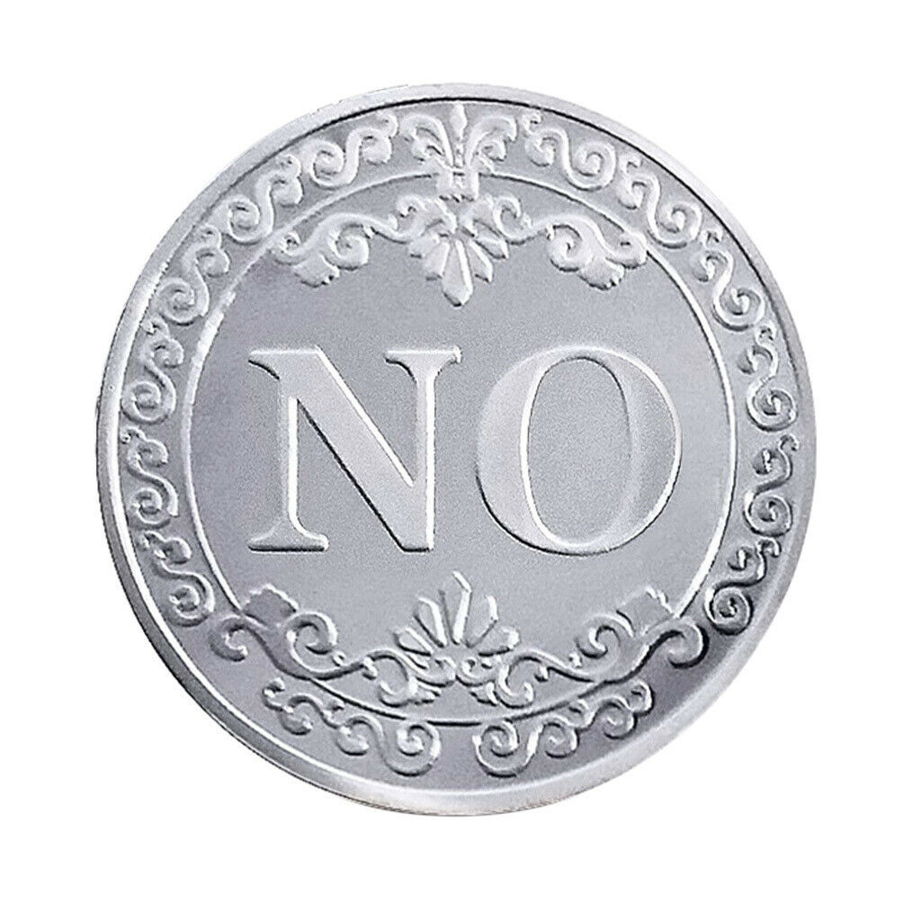 Creative YES Or NO Letter Souvenir Challenge Collectible  Art