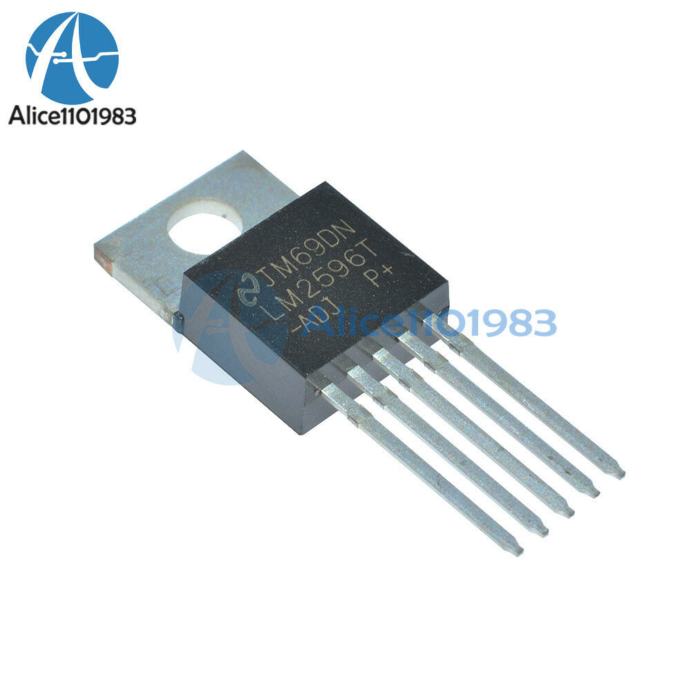 5PCS IC LM2596T-ADJ LM2596 NSC TO-220 Voltage Regulator 3A Adjustable