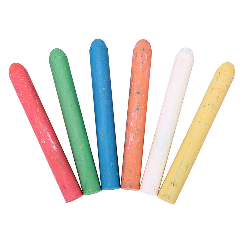 6Xdustless chalk pen drawing chalks for blackboard stationary school suppl HBDA