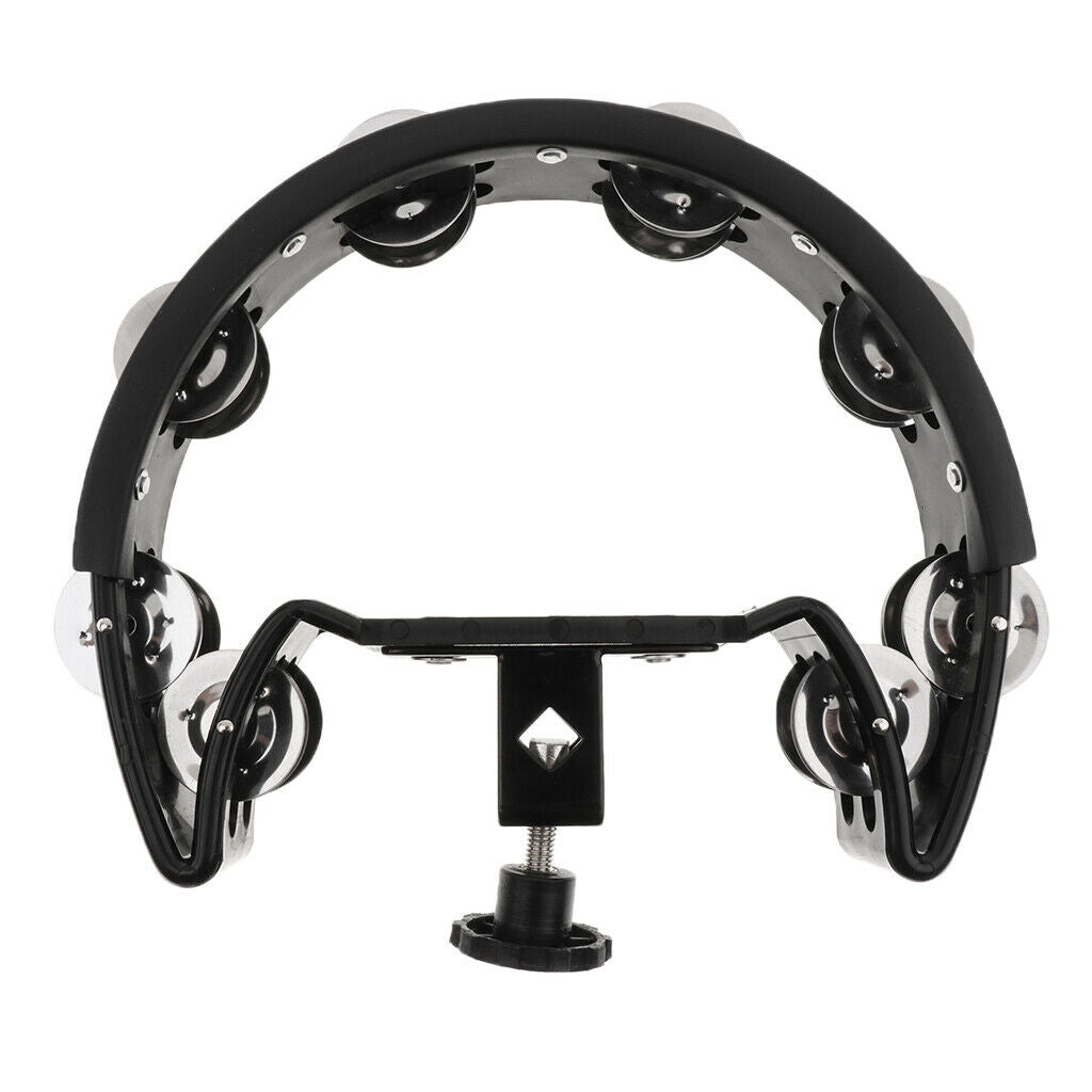 Music Rattle Musical Tmbourine Handbell Shaker for Precussion Drum Parts