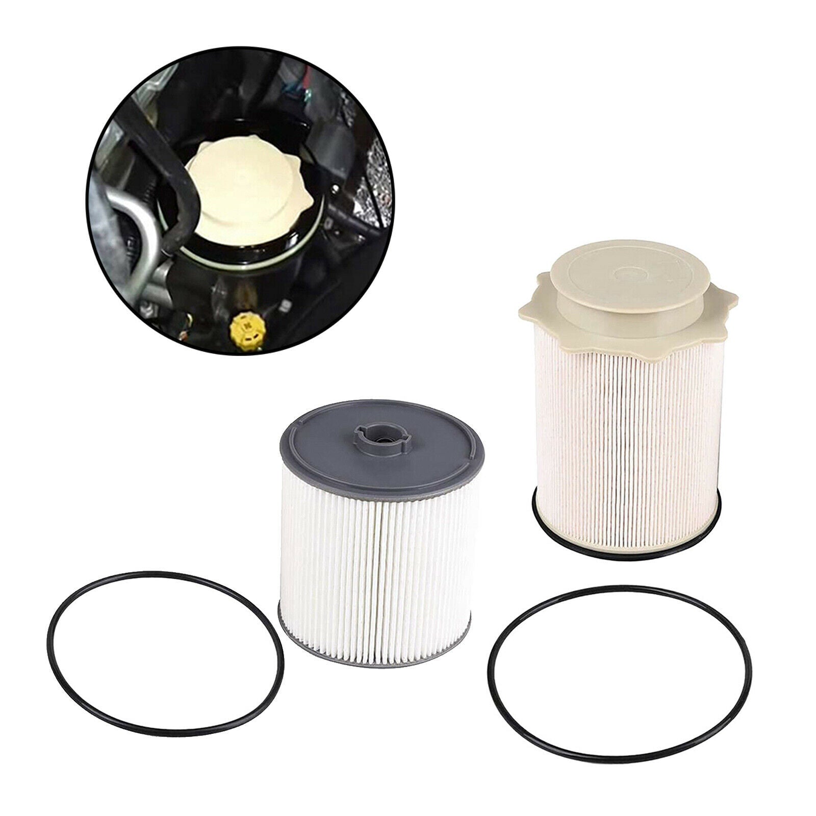 Water Separator Set 68436631AA for Ram 2500 2019 6.7L Engines Accessories