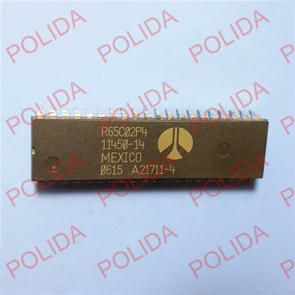 1PCS Microprocessor IC ROCKWELL DIP-40 R65C02P4 11450-14 R65C02P4E