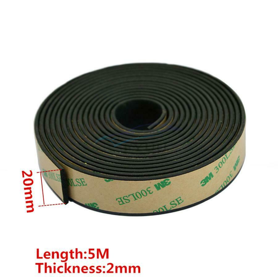 1PCS Rubber Weatherstrip For Car Windshield Sun Protection Triangle Window 5M