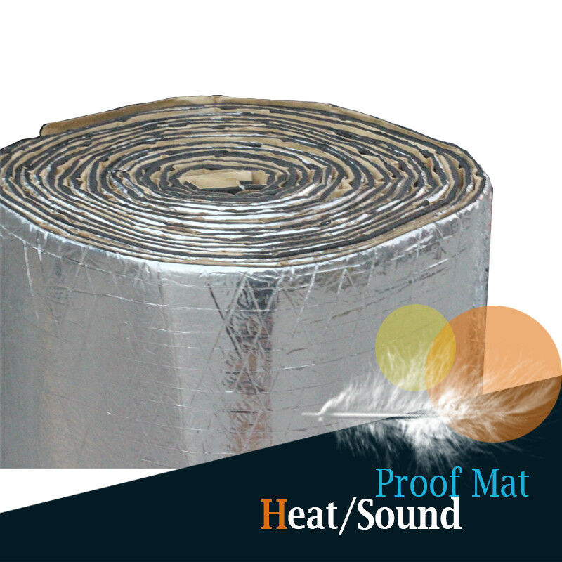 98''×39'' Firewall Sound Deadener Car Heat Shield Insulation Deadening Material