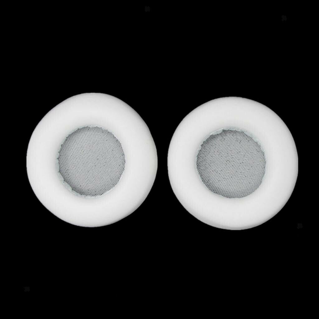 Replacement Ear Pads Cushions For Monster DNA On Ear Headphones white