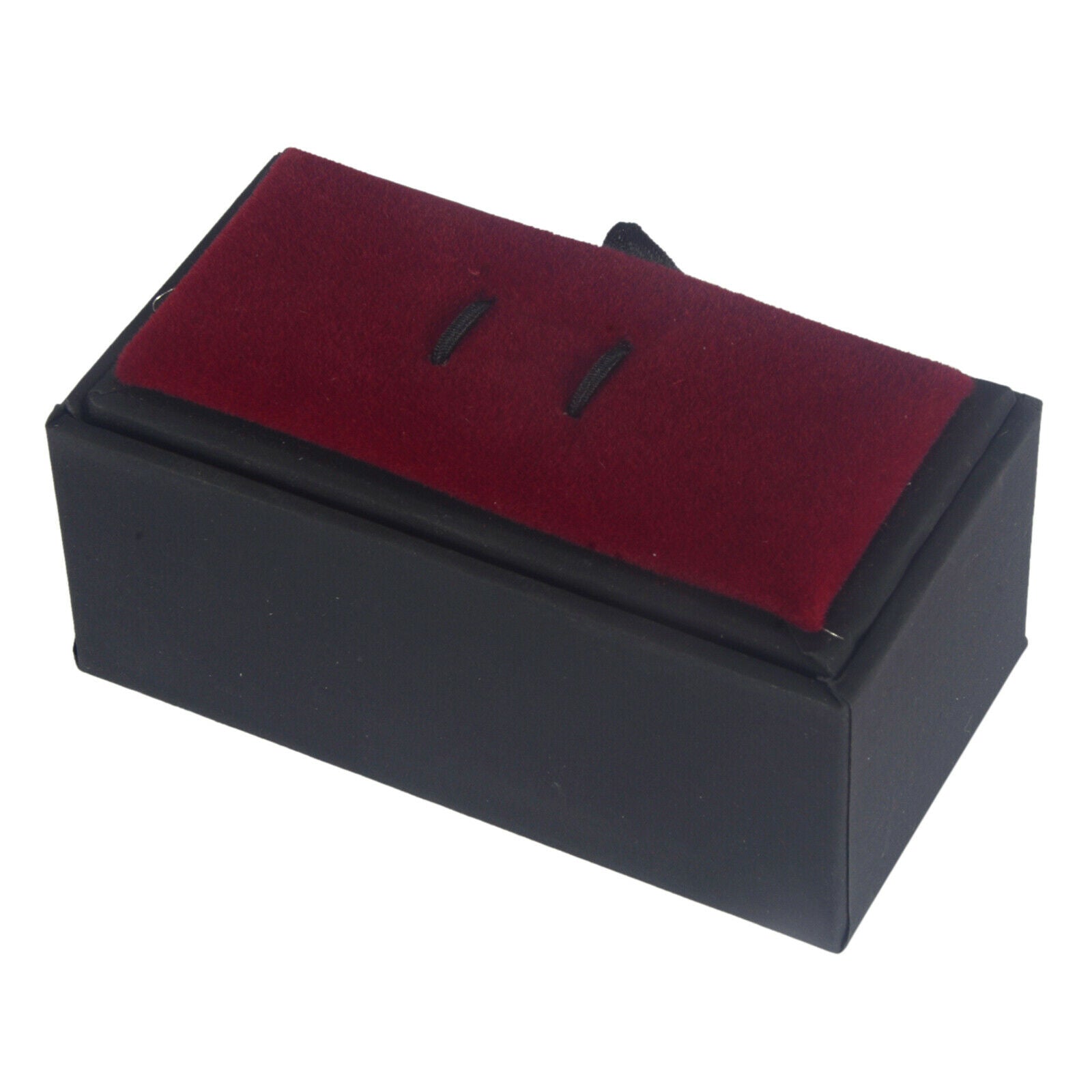 Black Gift Box Men Jewelry Case For Tie Clip Collar Bar Storage Display Box