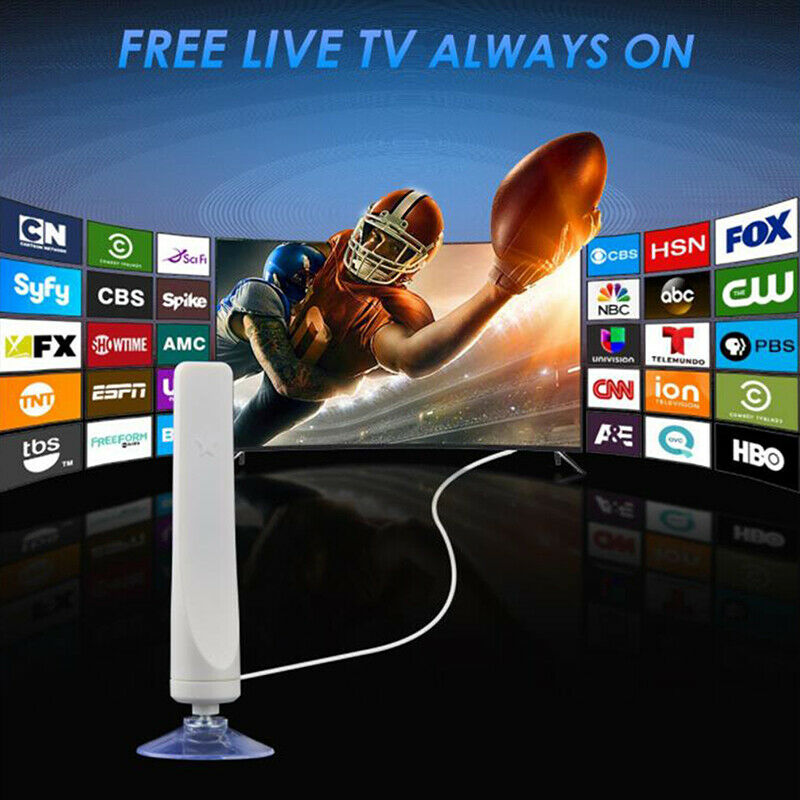 Indoor Digital HDTV Freeview TV Antenna DVB-T2 25dBi Amplifier HD SignalBDAU