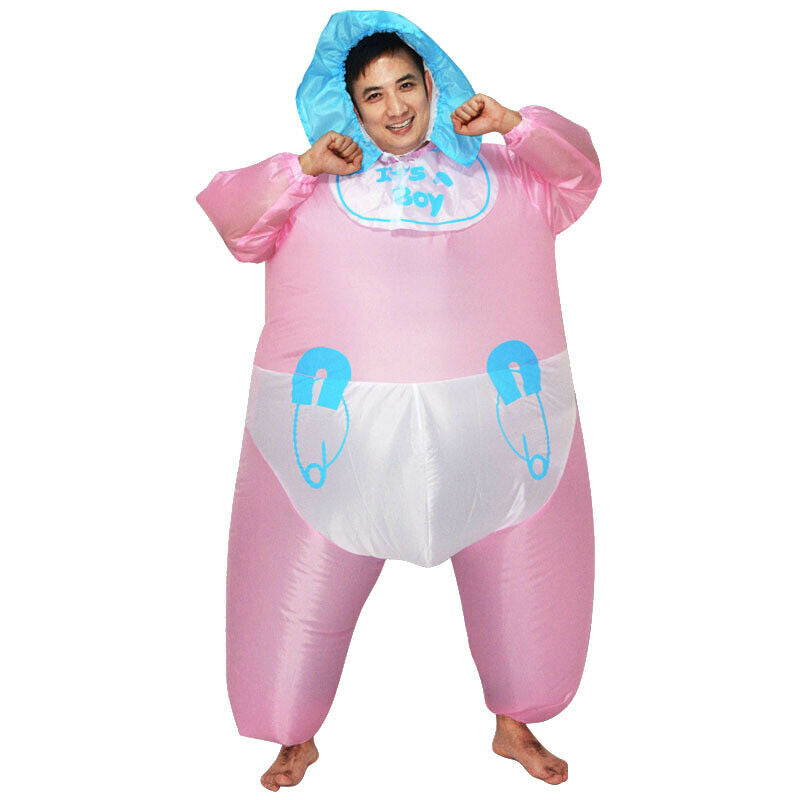 Inflatable Giant Baby Costume Self-inflating Costume