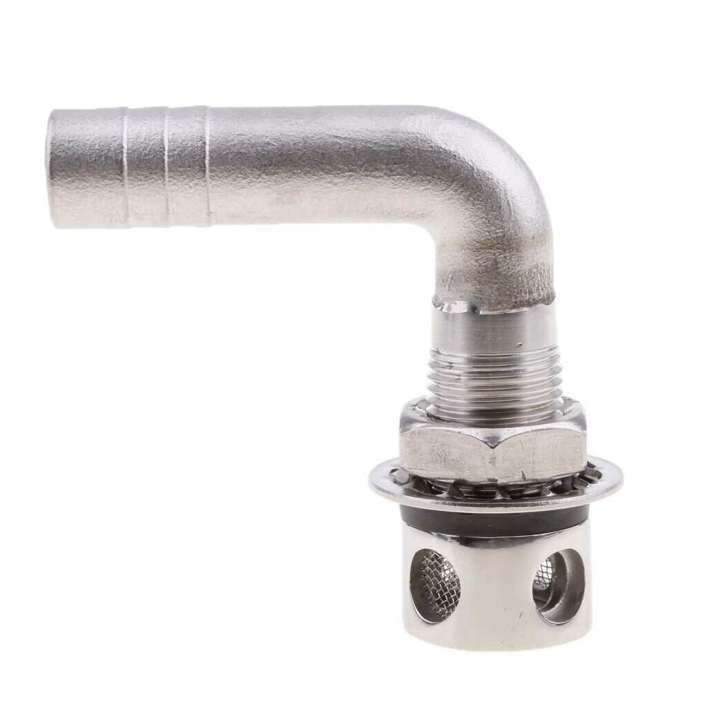 Marine Grade Stainless Steel 90 Degree Angle Fuel Gas Tank Vent