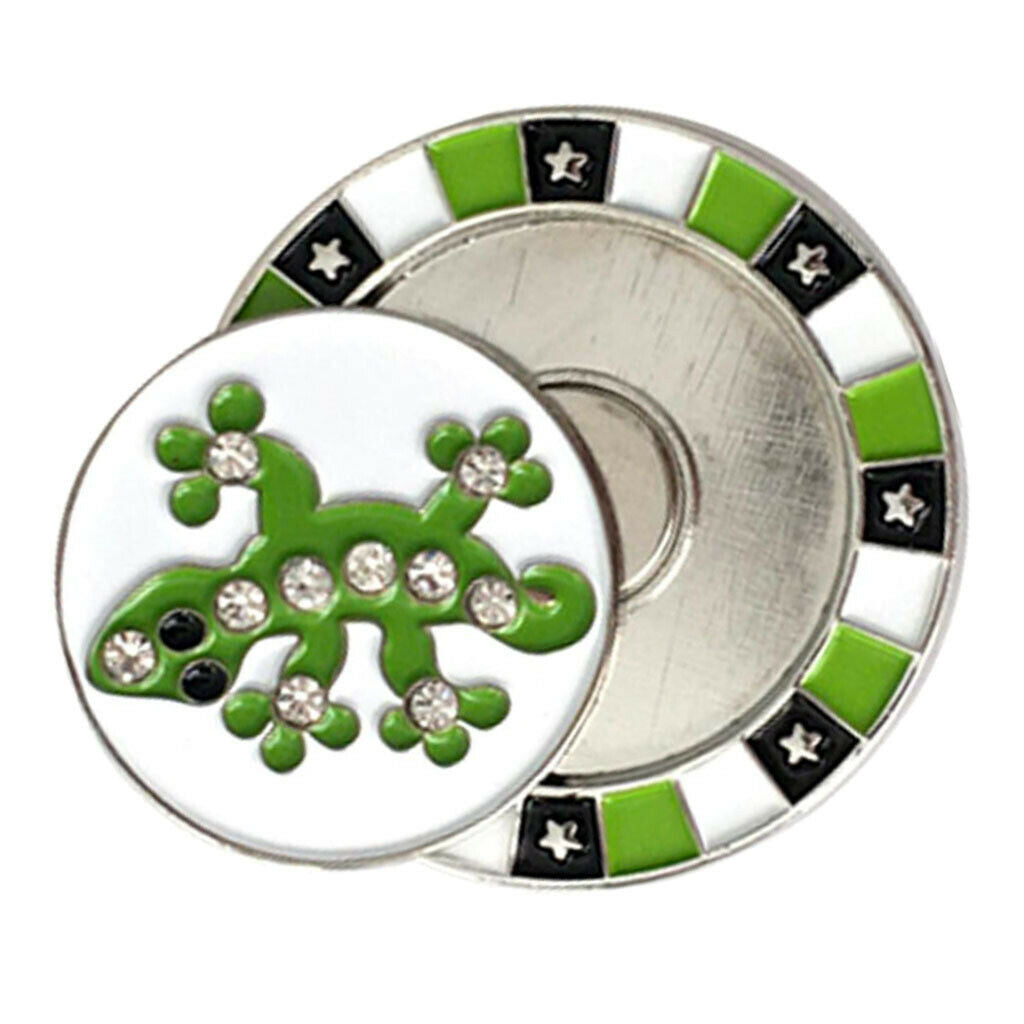 Golf Ball Markers with Magnetic Hat Clips Value for Men Women Children Golfer,