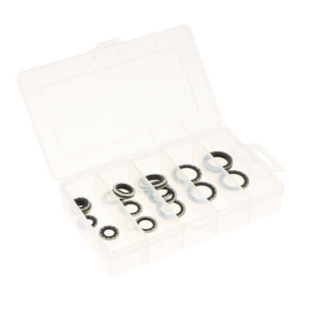 20 Pieces Rubber Auto Air Conditioner Sealed for Auto Seal Compressor