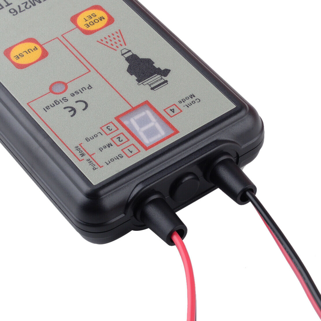 EM276 Injector Tester 4 Pluse Modes Fuel System Scan Tool Replace 12V