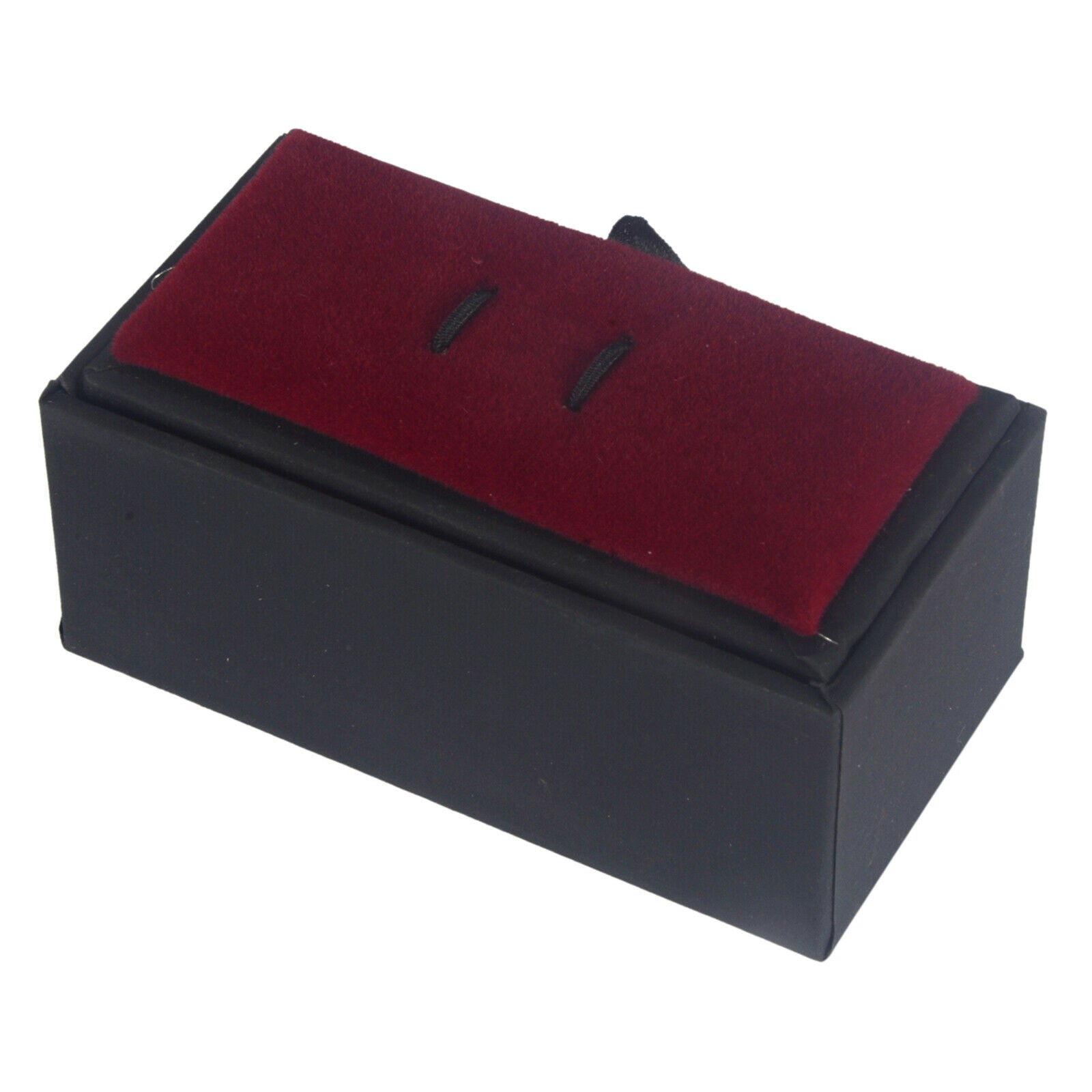 Black Gift Box Men Jewelry Case For Tie Clip Collar Bar Storage Display Box