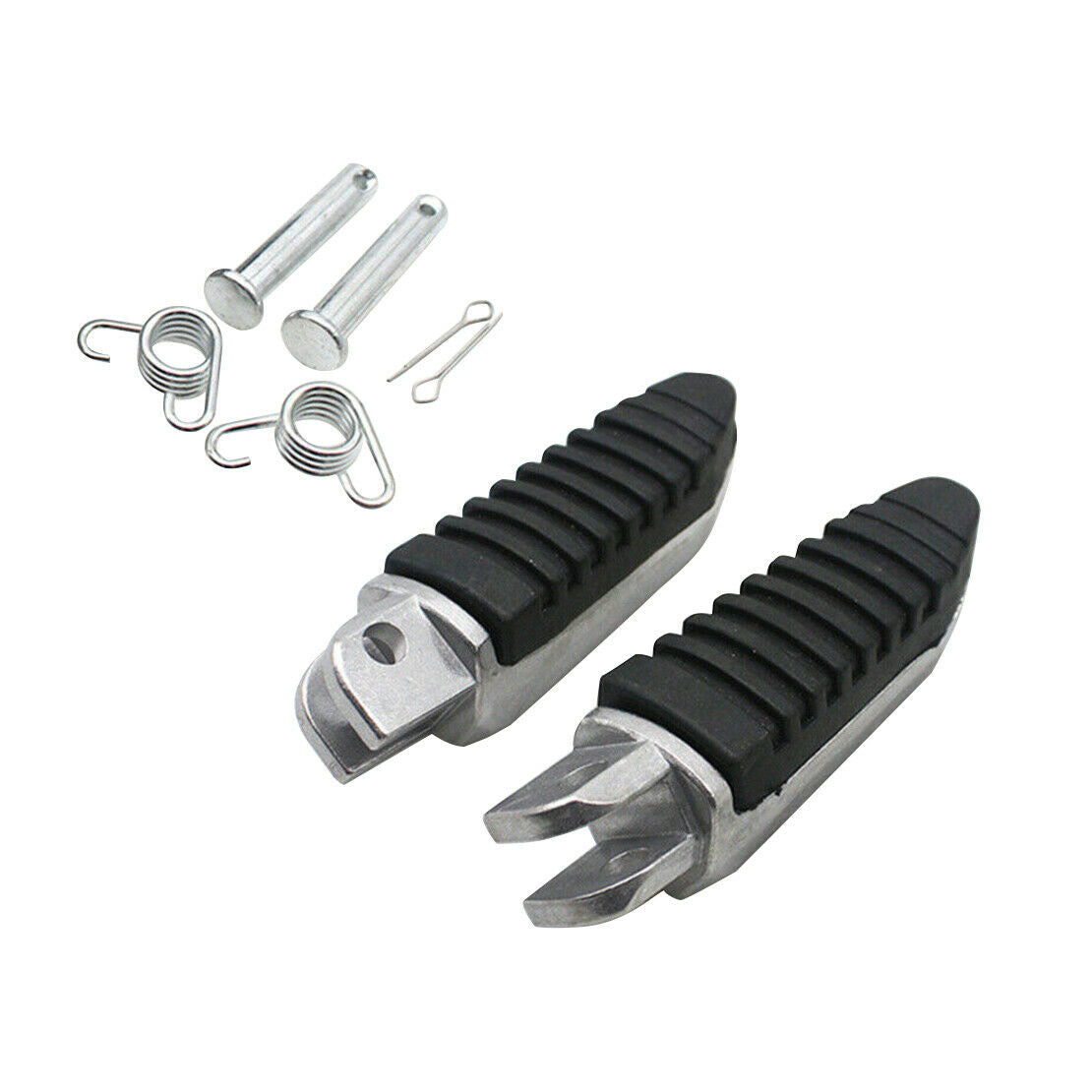 2x Forefoot Foot Footrest Pegs Pedals 8mm Universal For Motorcycle Dirt Bike