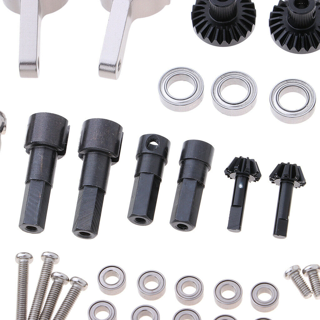 Aluminum Rear Axle Pickups Truck DIY Upgrades for WPL B1 B14 B24 C14 C24 B16 B36