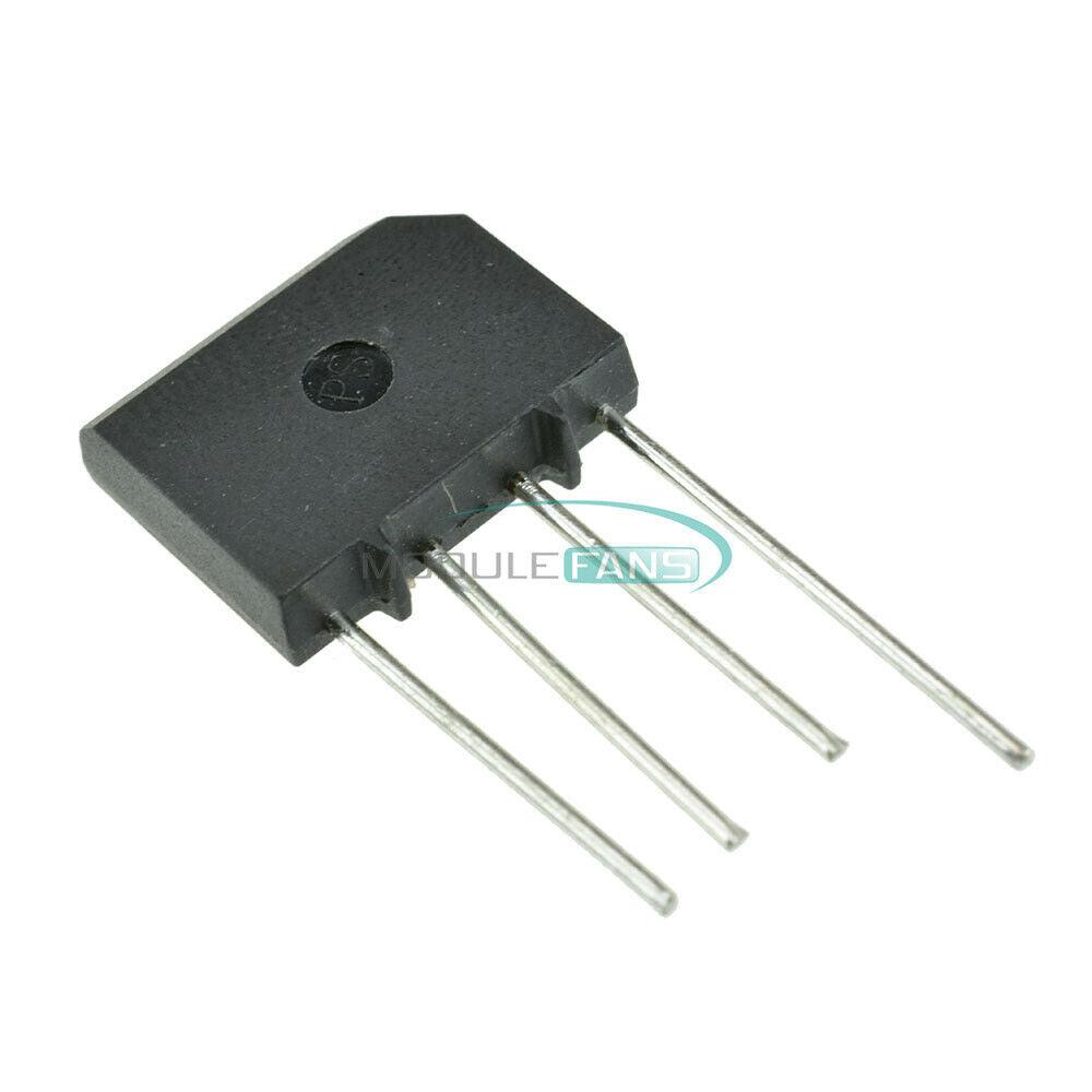 10PCS KBP206 KBP206G Single Phase 2.0 AMPS Glass Passivated Bridge Rectifiers IC