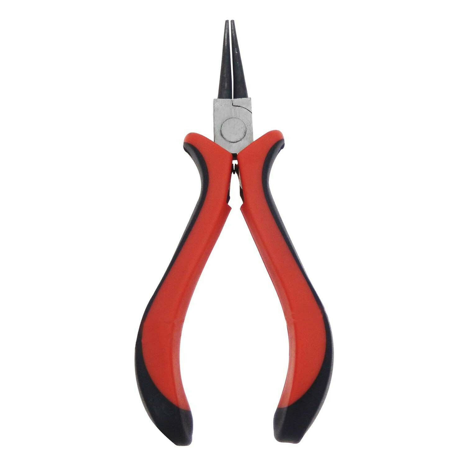 Needle Nose Pliers with Rubber Handle Modeling Jewelry Wire Work Repair Tool