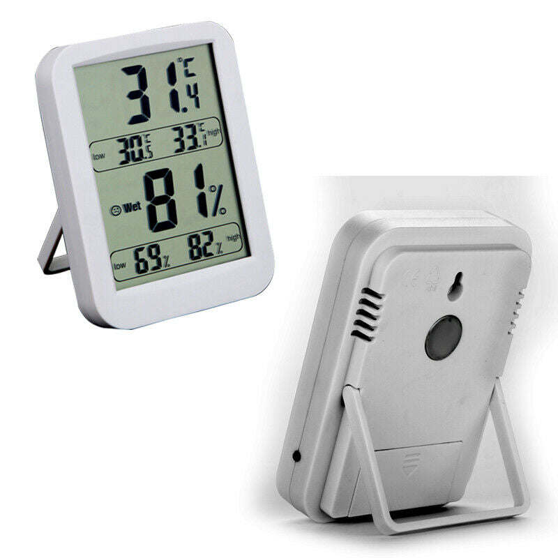 Weather Station Large Screen Display High and Low Temperature Hygrometer