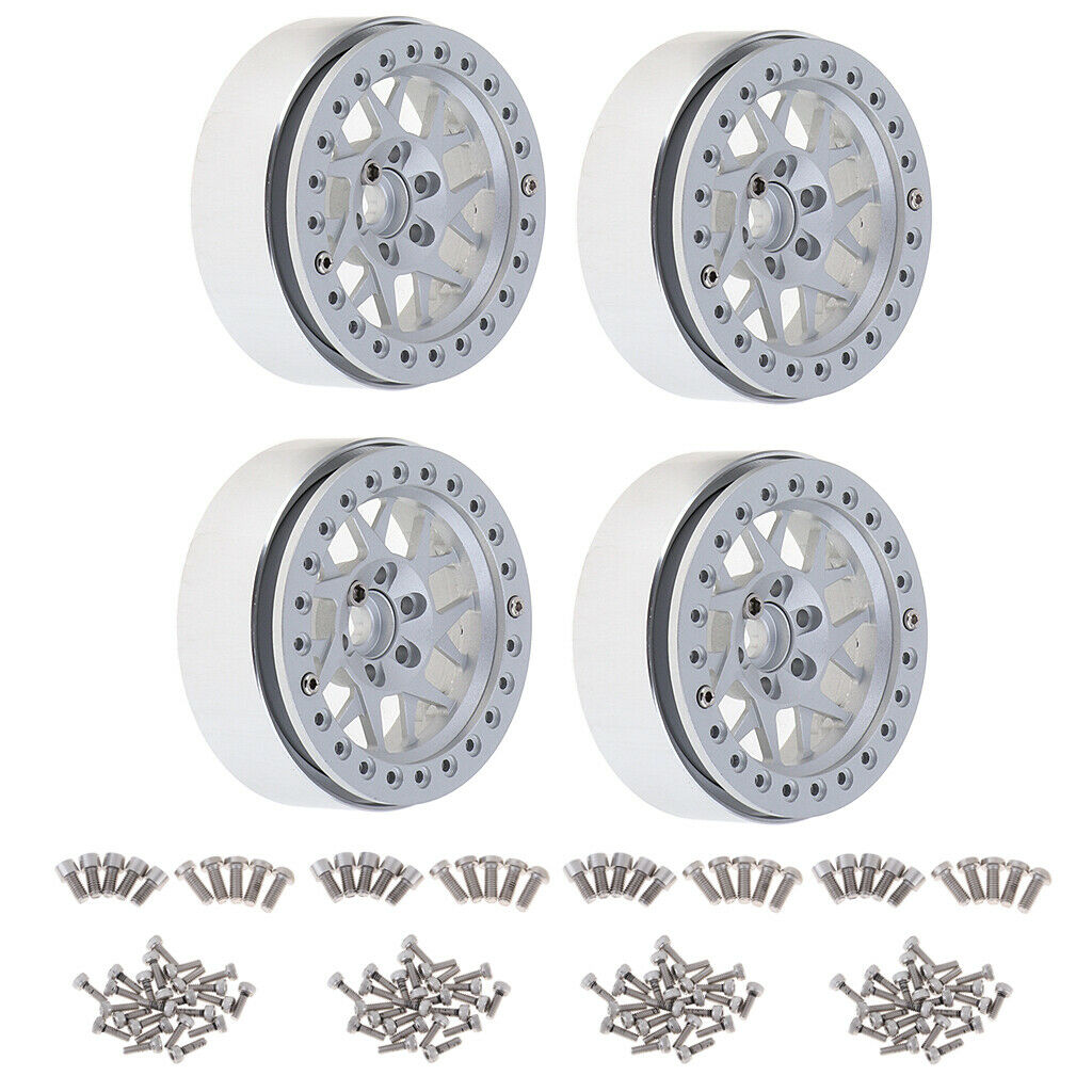 1/10 Scale 2.2 '' Beadlock Rim Rim Parts 4X for Redcat HSP RC4WD RC Car # 1