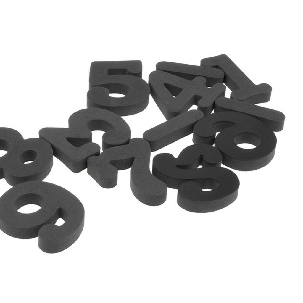 Black EVA Magnetic Fridge Magnet Auto Car Stickers Children Educational Toys