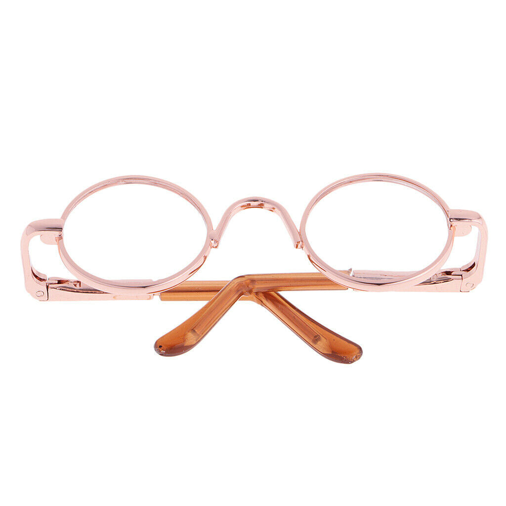 1/3 1:3 BJD Round Glasses Eyewear for SD DOD Clear BJD DIY Accessories Parts